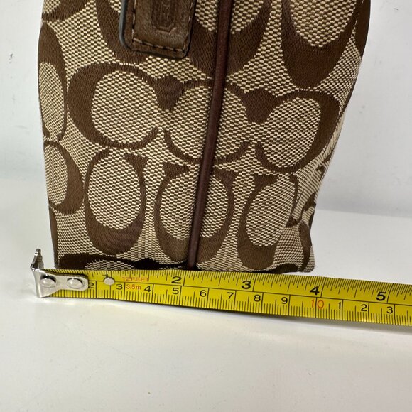 COACH Vintage Y2K Signature Mini Satchel Handbag Shoulder Bag Jacquard - Picture 9 of 11